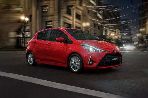 Yaris Front angle low view