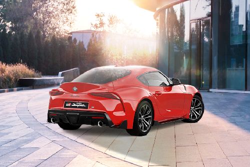 Supra Rear angle view Supra Rear angle view