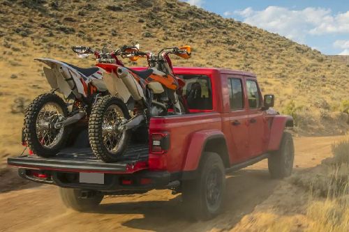 Gladiator Rear angle view