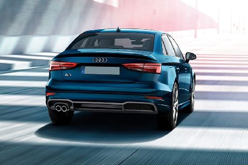 A3 Sedan Rear angle view A3 Sedan Rear angle view