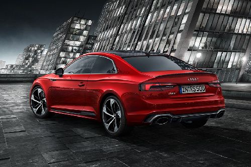 Rear Cross Side View of Audi RS 5 Coupe Rear Cross Side View of Audi RS 5 Coupe
