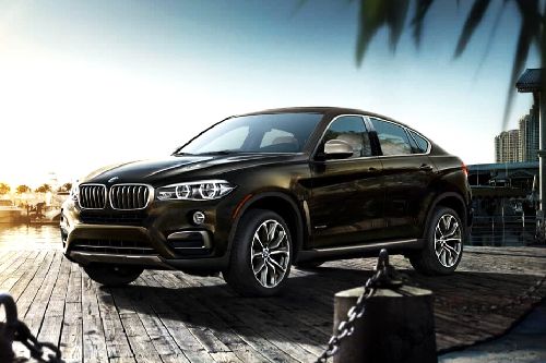 BMW X6 Front Side View BMW X6 Front Side View