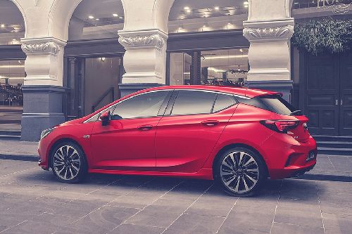Rear Cross View of Holden Astra Hatch Rear Cross View of Holden Astra Hatch