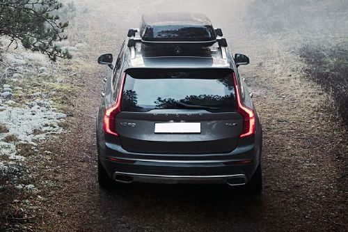 Full Rear View of Volvo XC90 Full Rear View of Volvo XC90
