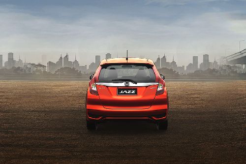 Full Rear View of Honda Jazz Full Rear View of Honda Jazz