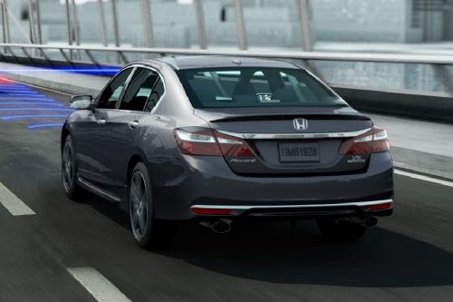 Rear Medium View of Honda Accord Rear Medium View of Honda Accord