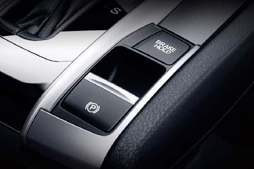 Rear Cross View of Honda Civic Hatchback Rear Cross View of Honda Civic Hatchback