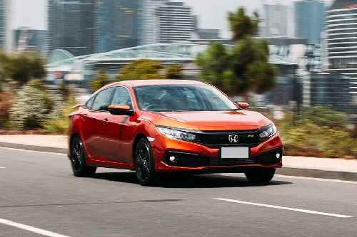 Honda Civic Sedan Front Medium View Honda Civic Sedan Front Medium View