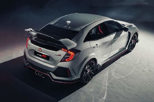 Civic Type R Rear angle view Civic Type R Rear angle view