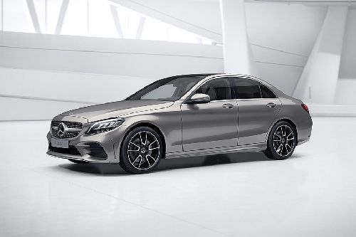 Mercedes Benz C-Class Sedan Front Side View Mercedes Benz C-Class Sedan Front Side View