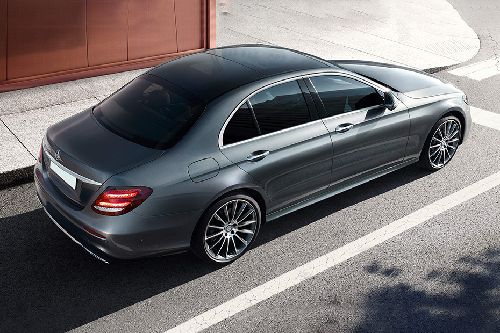 E-Class Sedan Rear angle view E-Class Sedan Rear angle view