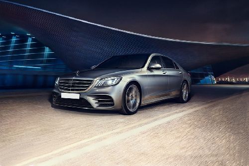 S-Class Sedan Front angle low view  S-Class Sedan Front angle low view