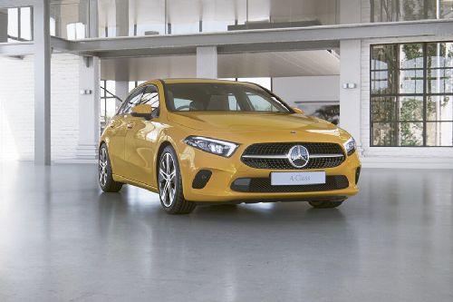 A-Class Hatchback Front angle low view A-Class Hatchback Front angle low view