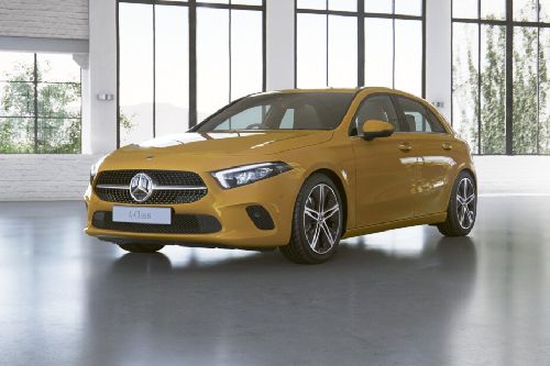 Mercedes Benz A-Class Hatchback Front Side View Mercedes Benz A-Class Hatchback Front Side View