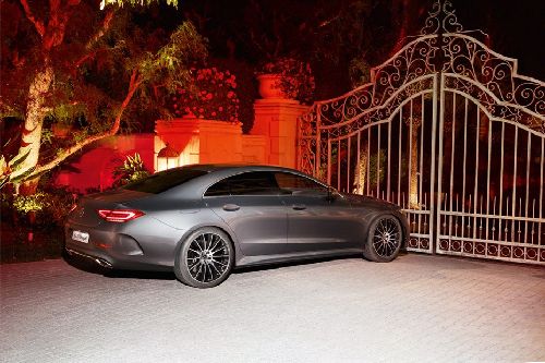 CLS Coupe Rear angle view CLS Coupe Rear angle view