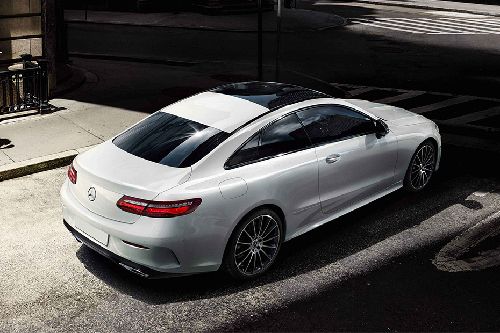 E-Class Coupe Rear angle view