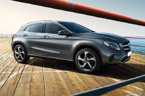 Mercedes Benz GLA SUV Front Cross Side View Mercedes Benz GLA SUV Front Cross Side View