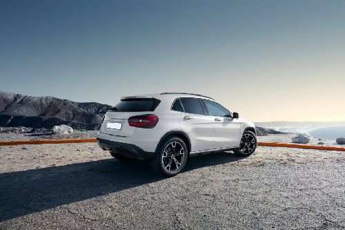 GLA SUV Rear angle view GLA SUV Rear angle view