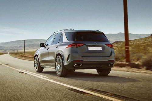 Rear Medium View of Mercedes Benz GLE SUV