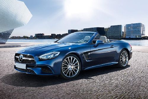 Mercedes Benz SL Roadster Front Side View