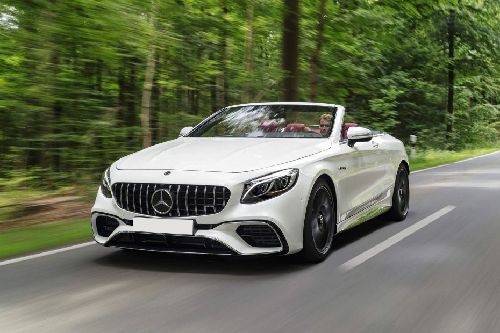 Mercedes Benz S-Class Cabriolet Front Side View Mercedes Benz S-Class Cabriolet Front Side View