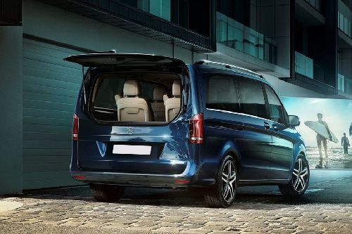 Trunk Open Closer View of V-Class