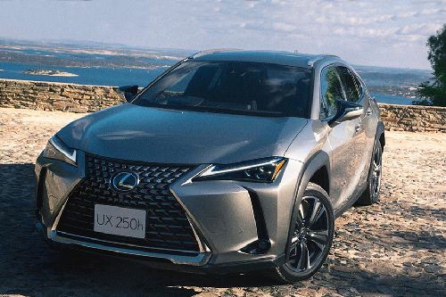 Lexus UX Front Cross Side View Lexus UX Front Cross Side View