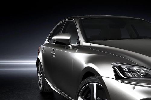 Lexus IS Drivers Side Mirror Front Angle Lexus IS Drivers Side Mirror Front Angle