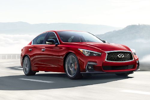 Infiniti Q50 Front Cross Side View Infiniti Q50 Front Cross Side View