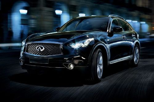 Infiniti QX 70 Front Side View Infiniti QX 70 Front Side View