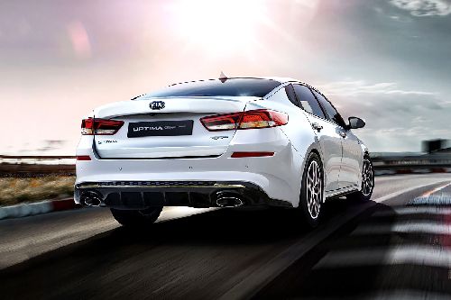 Optima Rear Low Angle View Optima Rear Low Angle View