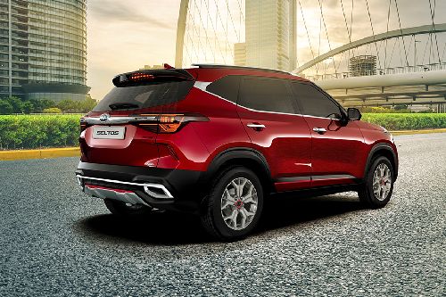 Seltos Rear angle view