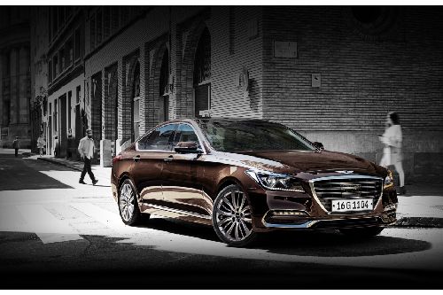 G80 Front angle low view