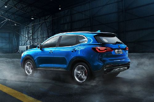 Rear Cross View of MG HS