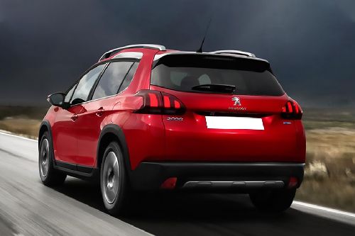 Rear Cross Side View of Peugeot 2008 Rear Cross Side View of Peugeot 2008