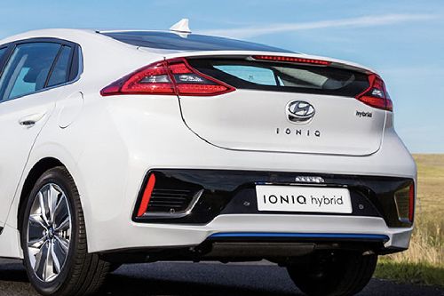 Rear Medium View of Hyundai Ioniq Rear Medium View of Hyundai Ioniq