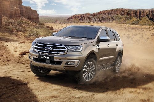 Ford Everest Front Side View