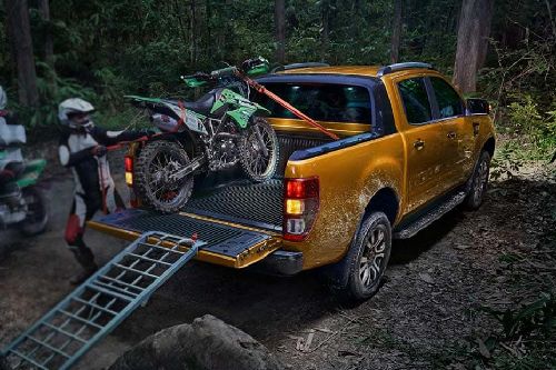 Rear Medium View of Ford Ranger Rear Medium View of Ford Ranger