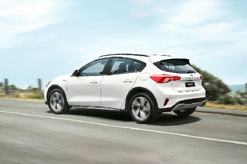 Rear Cross Side View of Ford Focus Rear Cross Side View of Ford Focus