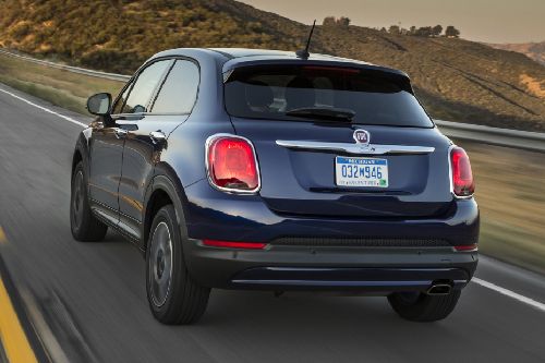 Rear Cross Side View of Fiat 500X Rear Cross Side View of Fiat 500X