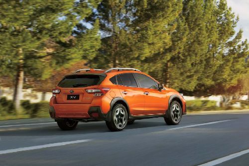 XV Rear angle view XV Rear angle view