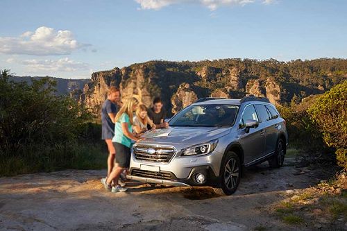 Subaru Outback Front Side View Subaru Outback Front Side View
