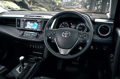 Dashboard View of RAV4 Dashboard View of RAV4