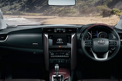 Dashboard View of Fortuner Dashboard View of Fortuner