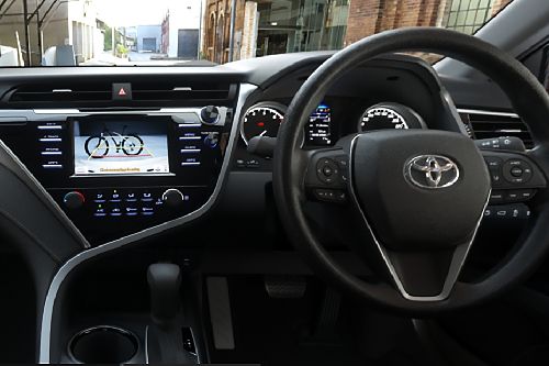 Dashboard View of Camry Dashboard View of Camry