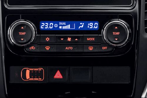 Front AC Controls of Mitsubishi Pajero Sport Front AC Controls of Mitsubishi Pajero Sport