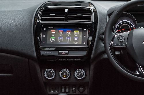 Front AC Controls of Mitsubishi ASX Front AC Controls of Mitsubishi ASX