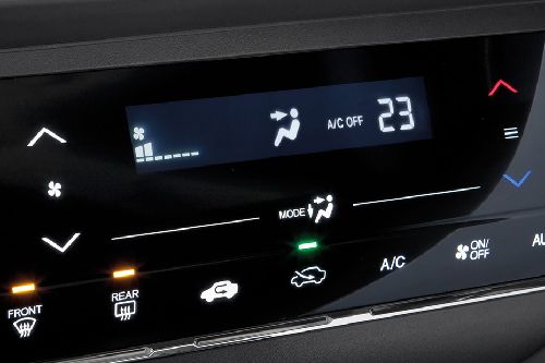 Front AC Controls of Honda City Front AC Controls of Honda City