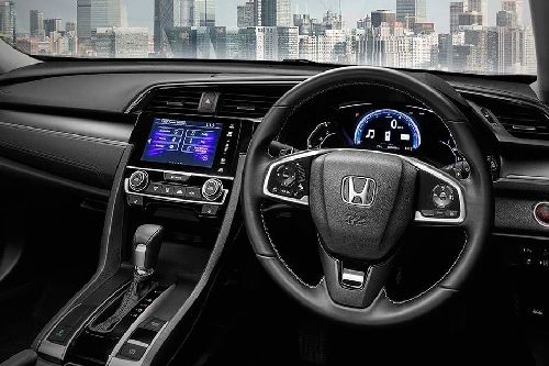 Dashboard View of Civic Hatchback Dashboard View of Civic Hatchback