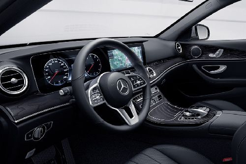 Dashboard View of E-Class Sedan